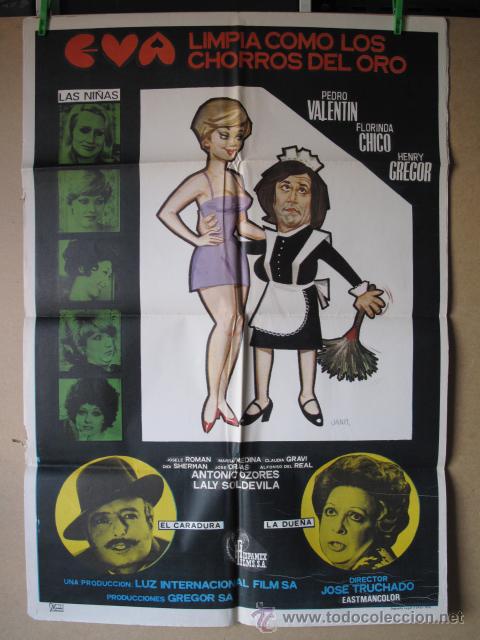 Cin&eacute;ma: EVA LIMPIA COMO LOS CHORROS DEL ORO