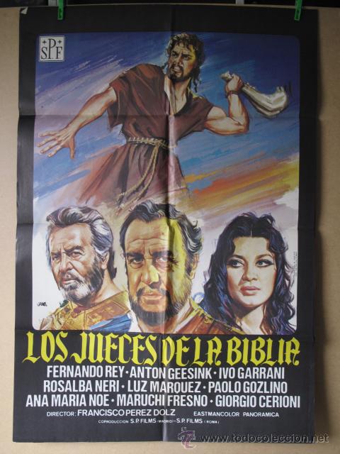 Cine: LOS JUECES DE LA BIBLIA - Foto 1