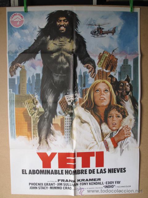 Cine: MC505 YETI EL ABOMINABLE HOMBRE DE LAS NIEVES