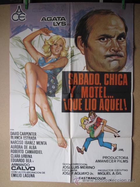 Cine: SABADO CHICA MOTEL QUE LIO AQUEL