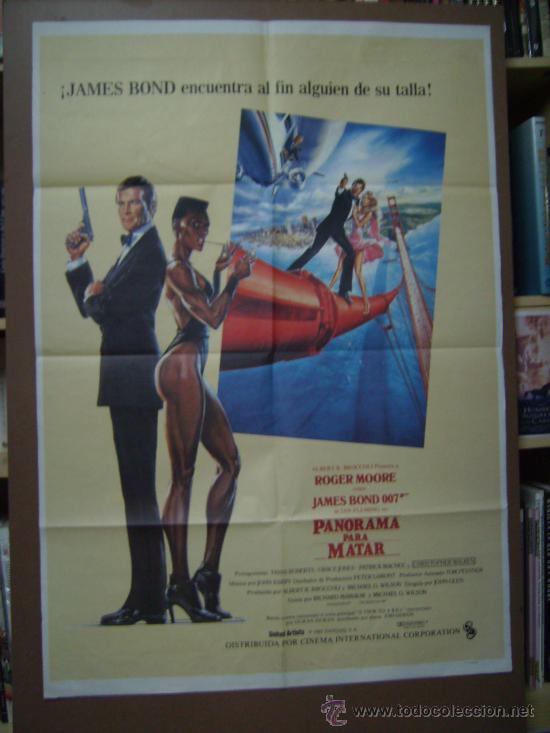 Cine: PANORAMA PARA MATAR, con Roger Moore. POSTER. - Foto 1