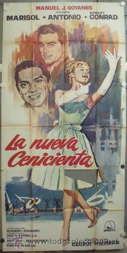 nm44 la nueva cenicienta marisol antonio poster - Buy Posters of classic  Spanish movies on todocoleccion