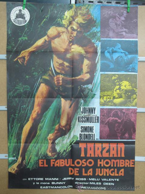 Cinema: TARZAN EL FABULOSO HOMBRE DE LA JUNGLA