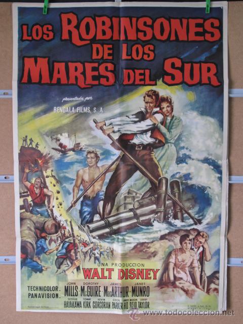 Cine: LOS ROBINSONES DE LOS MARES DEL SUR - Foto 1