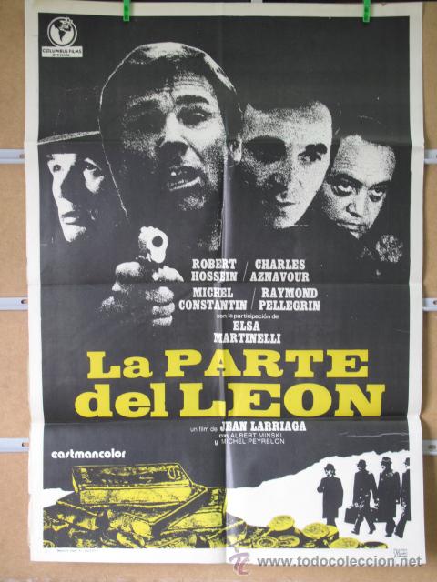 Cine: LA PARTE DEL LEON - Foto 1