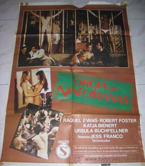 Cin&eacute;ma: CARTEL DE LA PELICULA : ORGIA DE NINFOMANAS. 1981.. ENVIO GRATIS&iexcl;&iexcl;&iexcl;