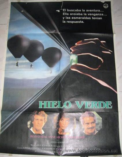 Cin&eacute;ma: CARTEL DE LA PELICULA: HIELO VERDE 1981. ENVIO GRATIS&iexcl;&iexcl;&iexcl;