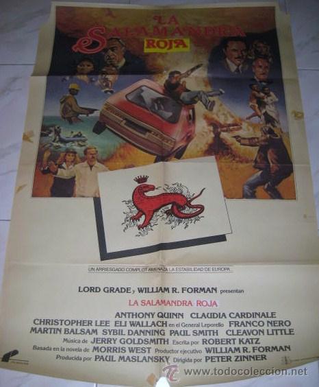 Cin&eacute;ma: CARTEL DE LA PELICULA: LA SALAMANDRA ROJA. ENVIO GRATIS&iexcl;&iexcl;&iexcl;