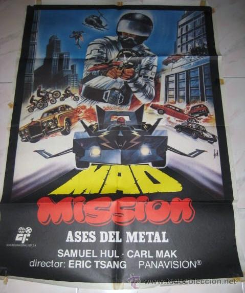 Cinema: CARTEL DE LA PELICULA: MAD MISSSION 1984. ENVIO GRATIS&iexcl;&iexcl;&iexcl;