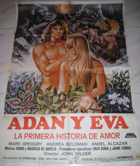 Cin&eacute;ma: CARTEL DE LA PELICULA: ADAN Y EVA 1983. ENVIO GRATIS&iexcl;&iexcl;&iexcl;