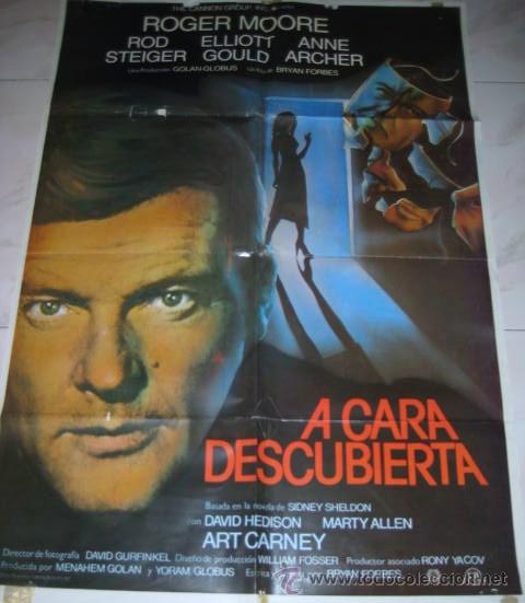 Cin&eacute;ma: CARTEL DE LA PELICULA: A CARA DESCUBIERTA 1981. ENVIO GRATIS&iexcl;&iexcl;&iexcl;