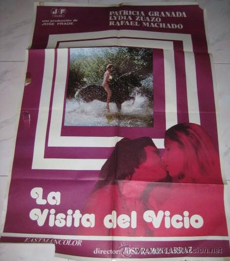 Cin&eacute;ma: CARTEL DE LA PELICULA: LA VISITA DEL VICIO. 1978.. ENVIO GRATIS&iexcl;&iexcl;&iexcl;