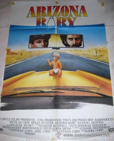 Cin&eacute;ma: CARTEL DE LA PELICULA: ARIZONA BABY 1987. ENVIO GRATIS&iexcl;&iexcl;&iexcl;