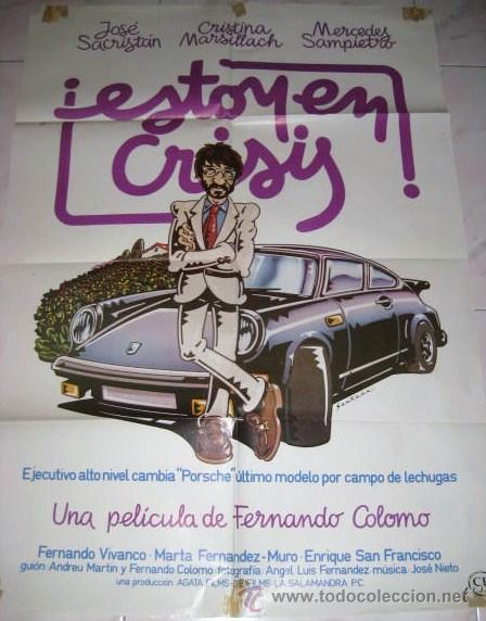 Cin&eacute;ma: CARTEL DE LA PELICULA: ESTOY EN CRISIS.. ENVIO GRATIS&iexcl;&iexcl;&iexcl;