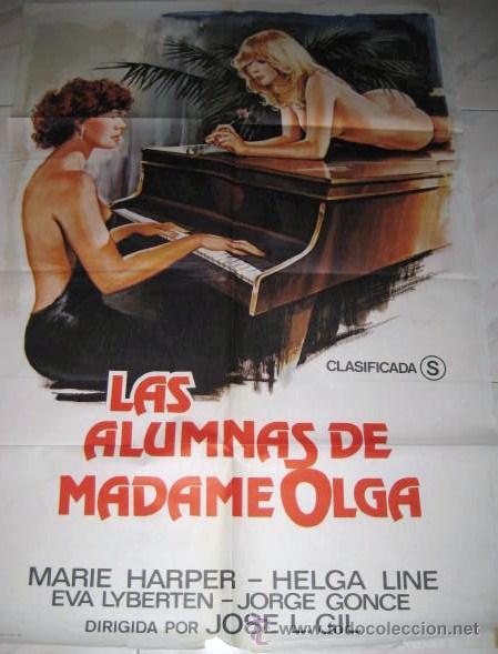 Cin&eacute;ma: CARTEL DE LA PELICULA:  LAS ALUMNAS DE MADAME OLGA. 1979.. ENVIO GRATIS&iexcl;&iexcl;&iexcl;