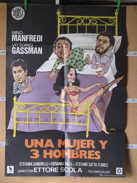 Cine: UNA MUJER Y 3 HOMBRES - Foto 1
