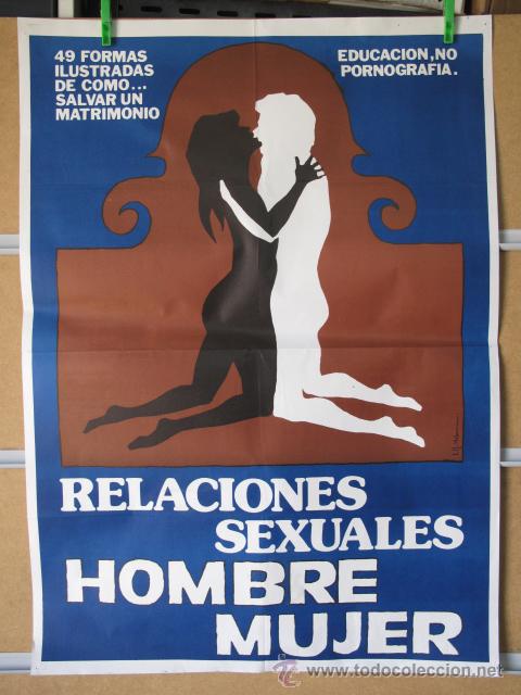 Cine: RELACIONES SEXUALES HOMBRE MUJER 80X60