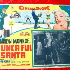 Cine: BUS STOP (NUNCA FUI SANTA) 1956 (LOBBY CARD ORIGINAL) MARILYN MONROE. Lote 26409121
