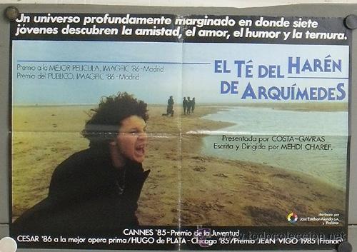 Kino: OE35 EL TE DEL HAREN DE ARQUIMEDES MEHDI CHAREF POSTER ORIGINAL 47X68 del ESTRENO