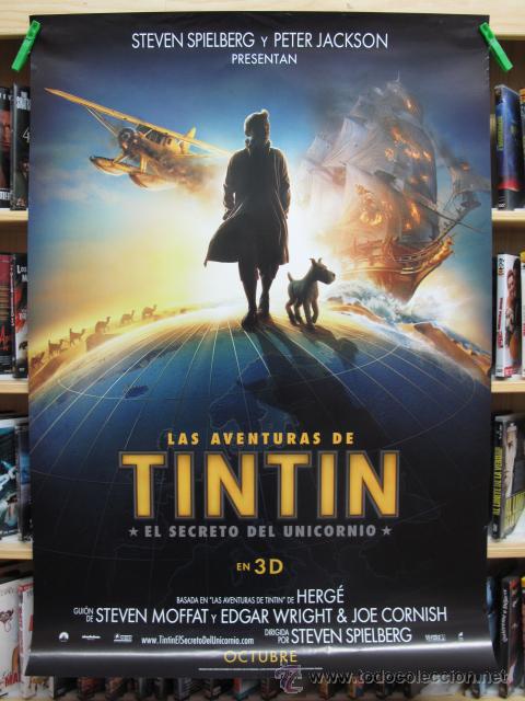 Cinema: LAS AVENTURAS DE TINTIN EL SECRETO DEL UNICORNIO