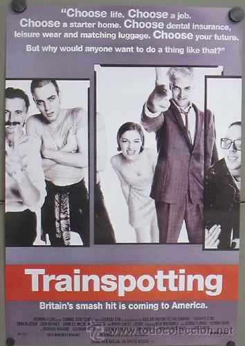 Cine: R0339 TRAINSPOTTING DANNY BOYLE EWAN MACGREGOR POSTER 50X70 H4