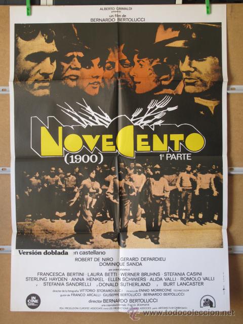 Cine: NOVECENTO 1&ordf; PARTE - Foto 1