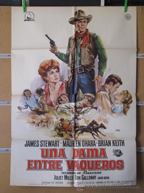 Cine: UNA DAMA ENTRE VAQUEROS - Foto 1