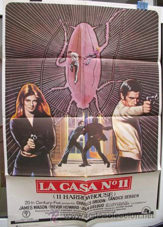 Cinema: Poster : LA CASA N&ordm; 11 (11 HARROWHOUSE) - Original 1975. AVAKIAN Aram (Director), MAD (Cartelista)