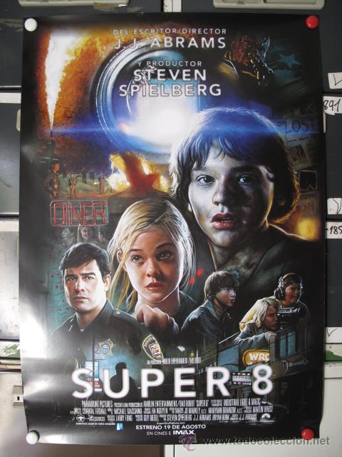 Cine: SUPER 8 POSTER ORIGINAL - Foto 1