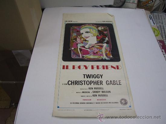 Kino: IL BOY FRIEND - POSTER ORIGINAL ITALIANO DE 1972 - 35 X 70 CM