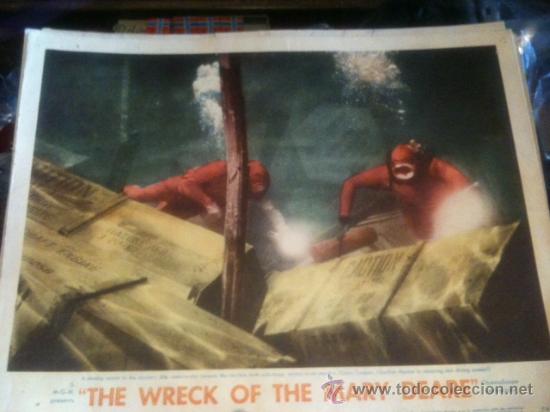 Cine: .CARTEL DE CINE, THE WRECK OF THE MARY DEARE. IMPRESION ORIGINAL AMERICANA , 1959