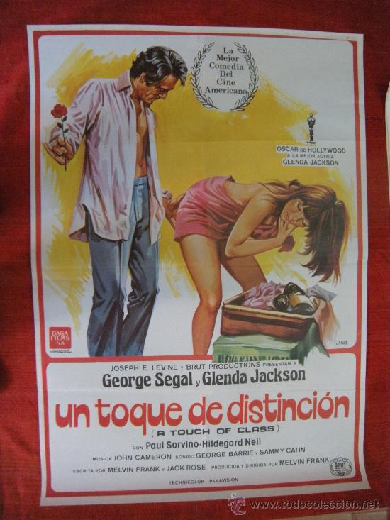 Kino: CARTEL DE CINE UN TOQUE DE DISTINCI&Oacute;N. 100 X 70 CM.