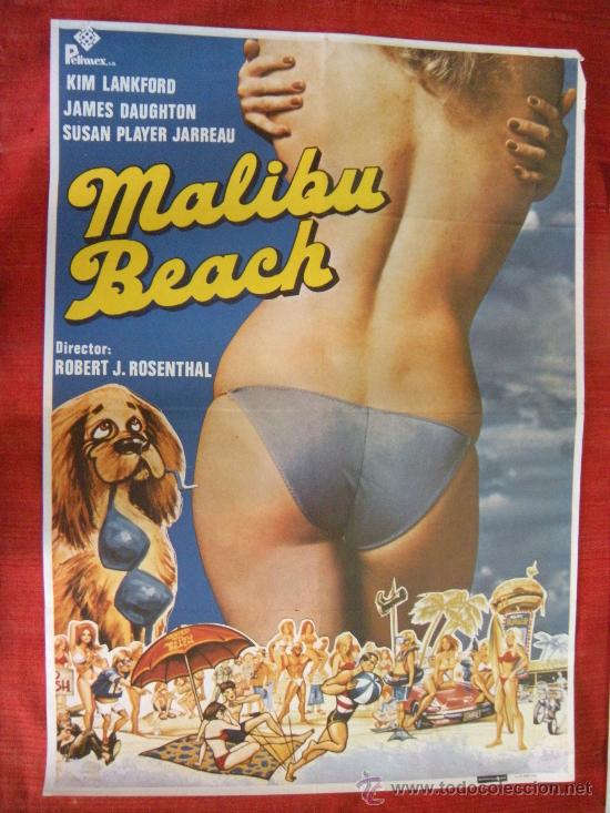 Kino: CARTEL DE CINE MALIBU BEACH 100 X 70 CM