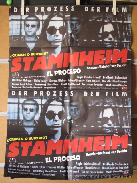 Cinema: STAMMHEIM EL PROCESO