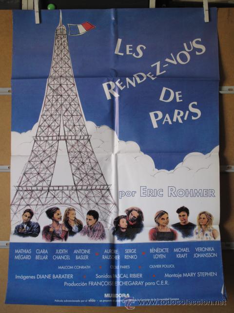 Cinema: LES RENDEZ-VOUS DE PARIS
