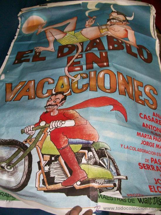 Kino: POSTER GRAN FORMATO - EL DIABLO EN VACACIONES