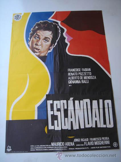 Kino: Poster de la pel&iacute;clula ESCANDALO.