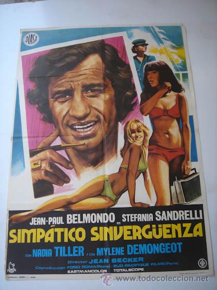 Kino: Poster original de la pel&iacute;cula SIMPATICO SINVERG&Uuml;ENZA.