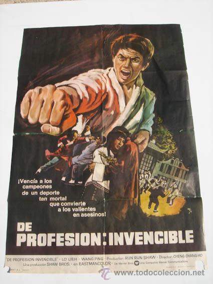 Cinema: Poster original de la pel&iacute;clula THE PROFESION: INVENSIBLE