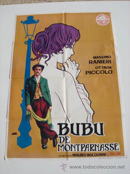 Kino: Poster original de la pel&iacute;clula BUBU DE MONPARNASSE.