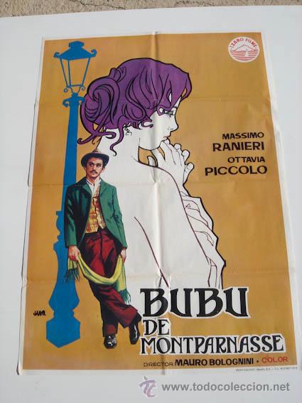 Kino: Poster original de la pel&iacute;clula BUBU DE MONPARNASSE.