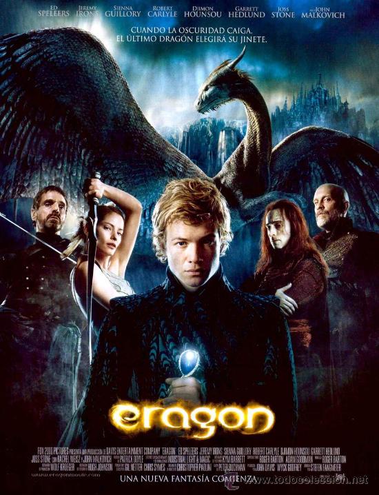 Cinema: CARTEL DE CINE ORIGINAL 70X100 ERAGON