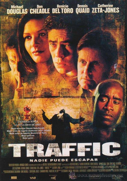 Cinema: CARTEL DE CINE ORIGINAL TRAFFIC TAMA&Ntilde;O 70X100