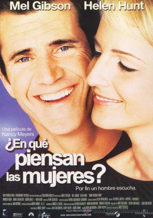 Cinema: CARTEL DE CINE ORIGINAL EN QU&Eacute; PIENSAN LAS MUJERES TAMA&Ntilde;O 70X100