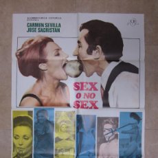 Cine: SEX O NO SEX - CARMEN SEVILLA, JOSE SACRISTAN - AÑO 1978. Lote 402925694