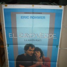 Cine: EL RAYO VERDE ERIC ROHMER POSTER ORIGINAL 70X100 Q. Lote 29813243