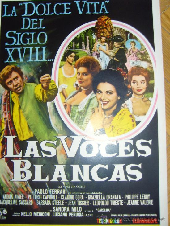 Cine: las voces blancas - Foto 1