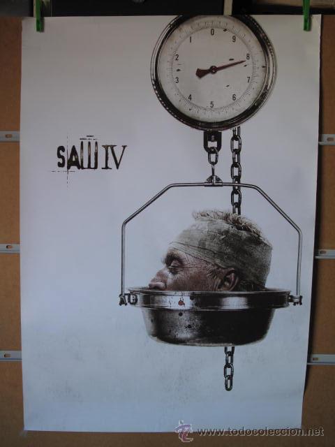 Cine: SAW IV POSTER ORIGINAL - Foto 1
