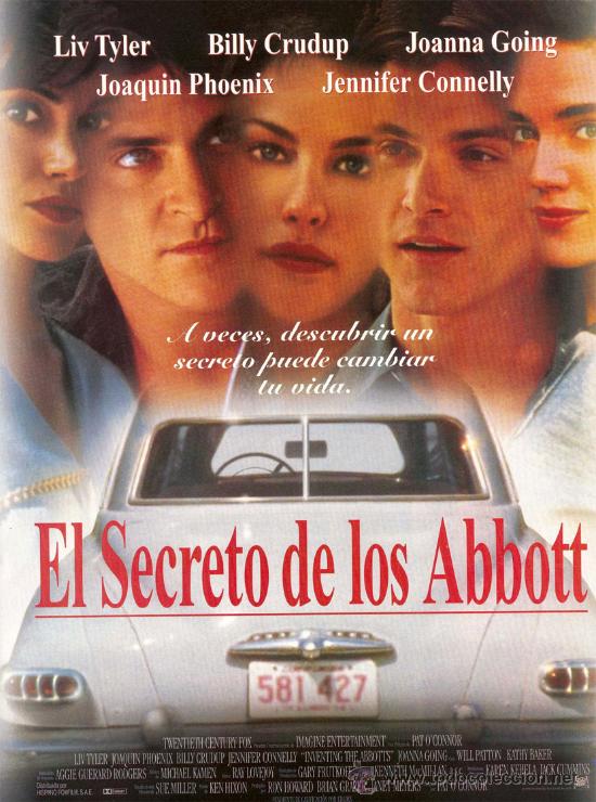 Cinema: CARTEL DE CINE ORIGINAL 70X100 EL SECRETO DE LOS ABBOTT