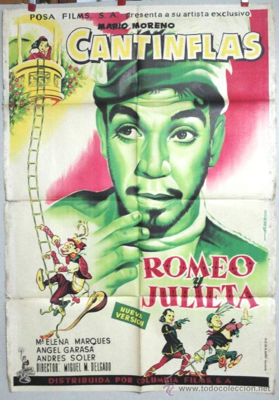Cine: ROMEO Y JULIETA  CANTINFLAS - Foto 1